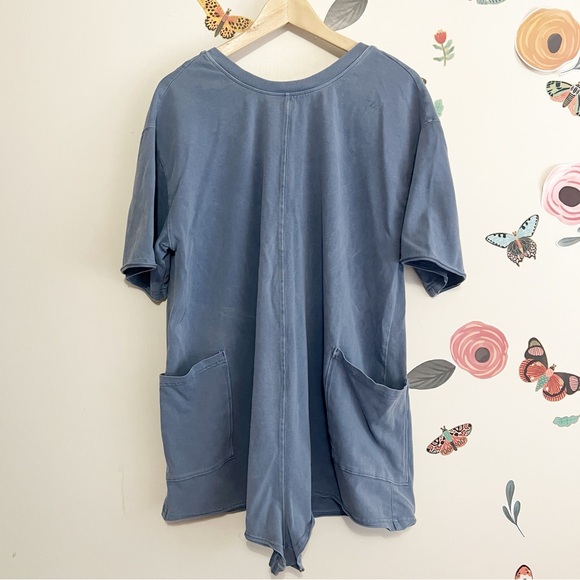 Free People V-Neck Romper M - Picture 4 of 12